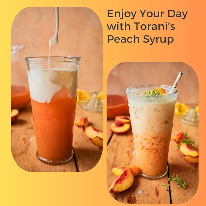 Original Bestsellers Syrup Variety 6-Pack - Vanilla, Peach, Strawberry, Coconut, Salted Caramel & White Chocolate - Coffee & Italian Soda Flavor Syrup with 6 Jimoco Dispenser Pumps