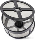 Reusable Coffee Filters 7-8 Cup for Percolator Coffee Pot Electric, Replaces Paper Coffee Filters, BPA Free - Disk/Wraparound Percolator Coffee Filters