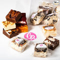 Brownie Points Box of 14 Brownies. Baked from scratch. Chocolate Fudge Brownies-Individually Wrapped (14)