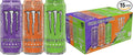 Monster Energy Ultra Variety Pack, Ultra Violet, Ultra Sunrise, Ultra Paradise, Sugar Free Energy Drink, 16 Ounce (Pack of 15)