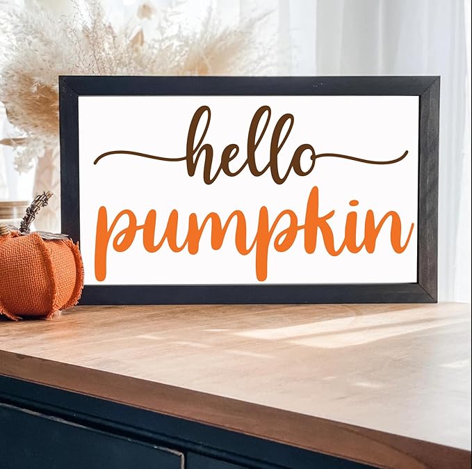 Fall Stencils for Painting on Wood Pumpkin Stencil Reusable Autumn DIY Crafts Stencils for Door Mats Porch Hanger Fabrics Decor