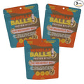 Wholly Balls Protein Bites – Healthy Plant-Based Snack | High Protein, Low Sugar, Gluten-Free Energy Balls (Pack of 3, Breakfast Ball)