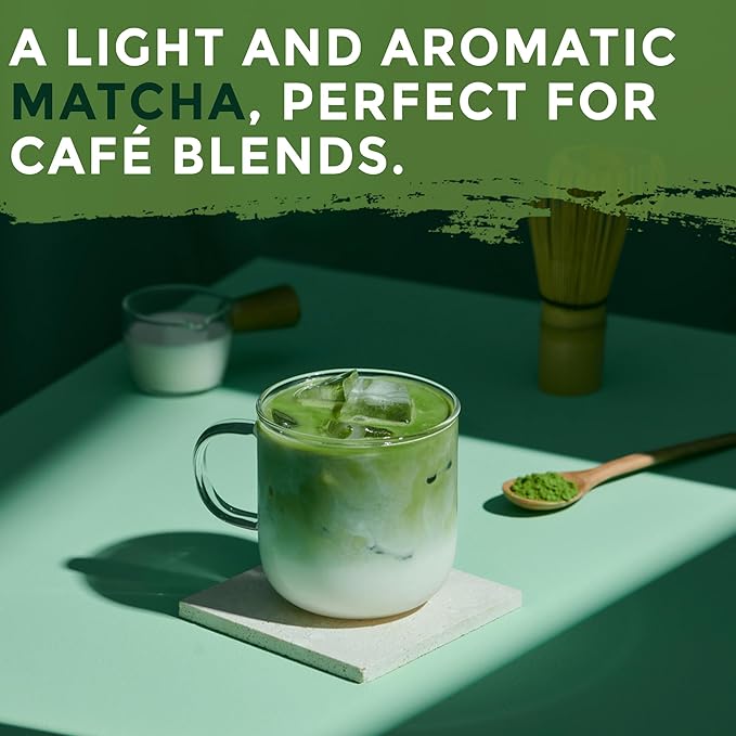ETANATURE Premium Ceremonial Grade Matcha Powder - Matcha Green Tea Powder for Metabolism, Brain and Sleep - JAS Certified Matcha Grade from Japan Kagoshima Farms 120 Servings - Ceremonial Tea 120g