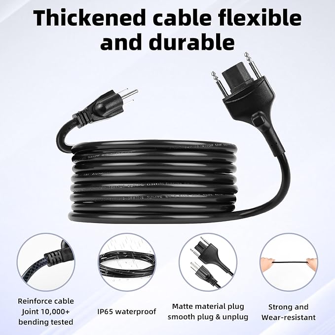 89143 Power Cord for Robot Coupe Ulreon150 Inch Power Cable Replacement for Immersion Blenders MP Series MP350 MP450 MP550 MP600 MP800 Turbo Black Immersion Blender Power Cord