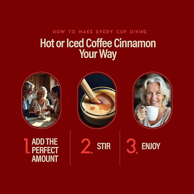 RIO Cinnamon Coffee Syrup, Perfect for Hot or Iced Drinks & Desserts, Warm & Inviting Flavor Sweetened with Pure Cane Sugar, Barista-Grade Flavor Syrups for Coffee Drinks at Home & Work - 700ml