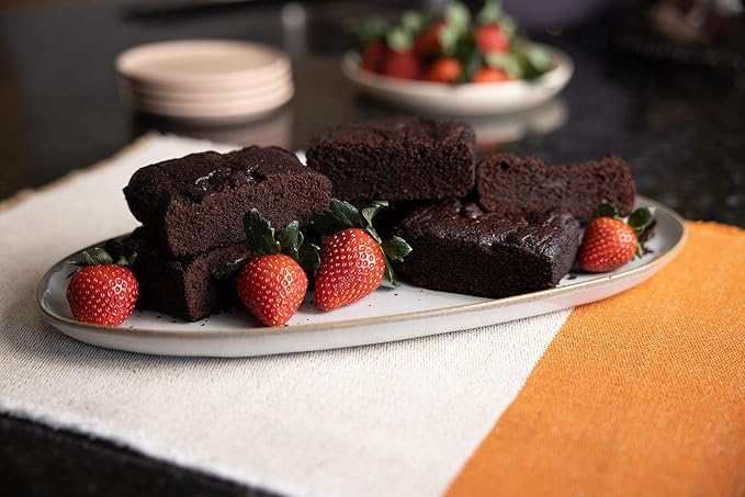 TruEats Brownie Mix: Diabetic Friendly, Protein & Fiber Rich, Low Glycemic & Gluten Free, No Sugar Added, Vegan Friendly, Dairy Free, Plant Based, Sweetened with Monk Fruit Sweetener