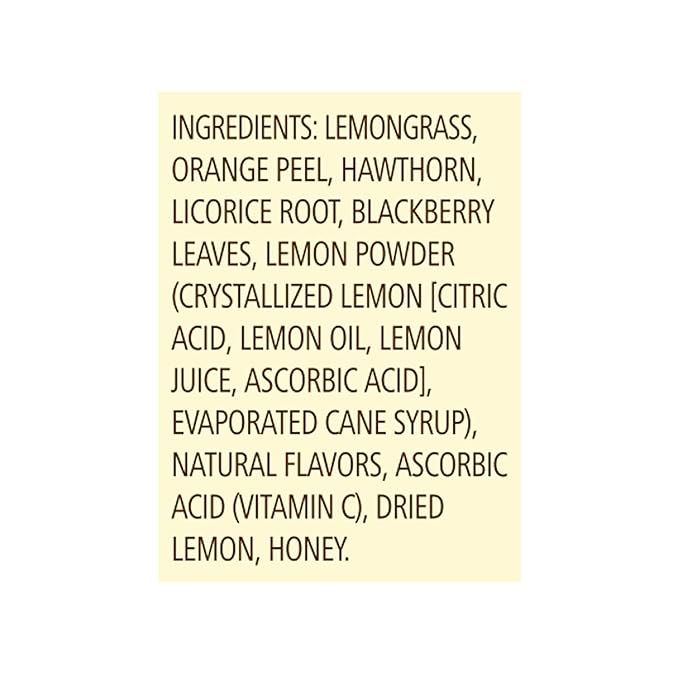 Celestial Seasonings Lemon Honey Drop Herbal Tea, 16 Tea Bags Box