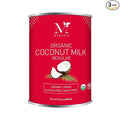 Mementa Inc Organic Coconut Milk Regular 18% - Dairy Free, Plant Based Vegan Milk, Lactose Free - 13.5 Fl Oz (Pack of 3) - Ideal for Cooking and Baking