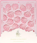 Cake Decorating Stencil for Tall Buttercream Cake, Royal Icing, Ganache, Paint, Airbrush (Leticia)