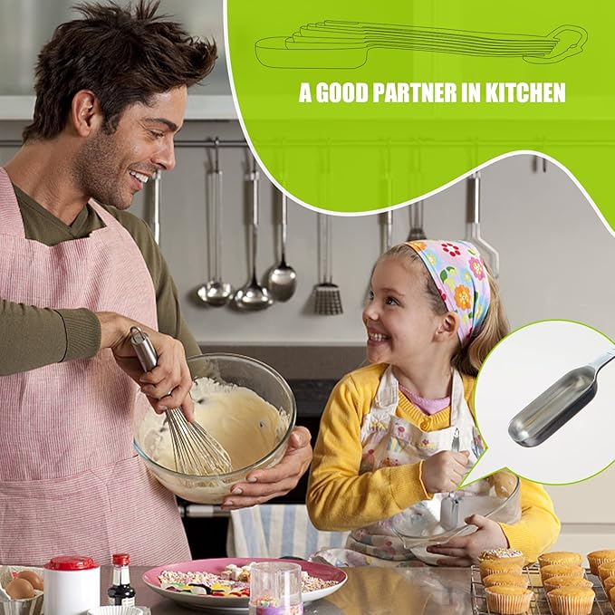 1PCS 1/2Tablespoon (1.5tsp, 7.5ml) Single Measuring Spoon, Individual Stainless Steel Long Handle Measure Teaspoon Only