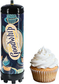 2.2L 1364g Whipped Cream Charger Tank (1 Pack), Fits with Any Standard Dispensers, Leak Proof Steel