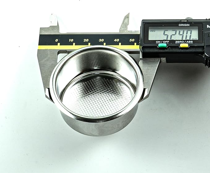 HUGH, by IMS 51 mm Precision Filter Basket Competition Series Coffee Filter Basket Stainless Steel Portafilter Basket, 16-22 grams compatible with Leverpresso H30