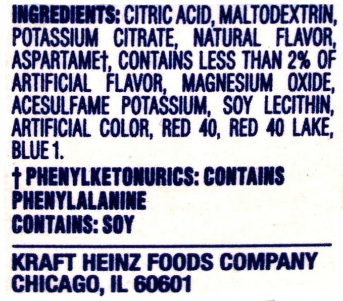 Crystal Light Strawberry Orange Banana Drink Mix, 12-Quart 2.4-Ounce Box (Pack of 9)