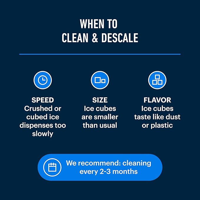 Essential Values Ice Machine Cleaner and Descaler 16 fl oz - Ice Maker Cleaner and Descaler - Compatible with All Major Brands (Scotsman, KitchenAid, Affresh, Opal, Manitowoc)