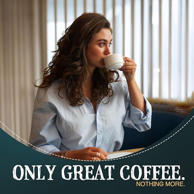 The Bean Organic Coffee Company Mocha Java, Medium Roast, Ground Coffee, 16-Ounce Bag,Café molido tostado organico