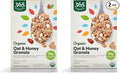365 by Whole Foods Market, Organic Granola Oat And Honey, 17 Ounce (Pack of 2)