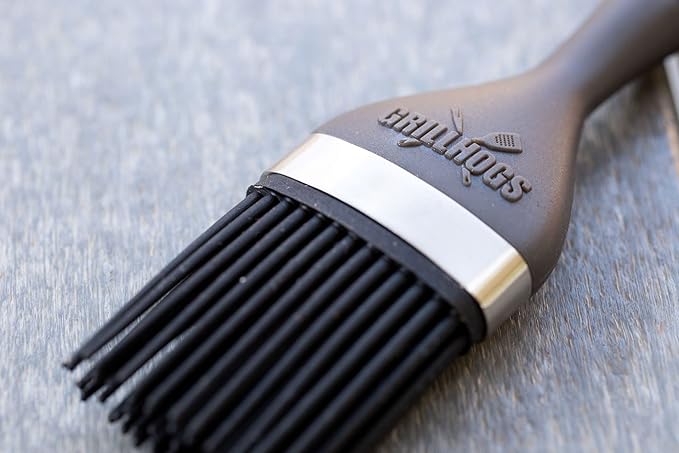 Silicone Sauce Basting Brush, Premium Soft Touch Handles, Pastry and Oil Brush & Barbecue Grilling, Dishwasher Safe & Heat Resistant, 7.5"