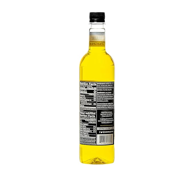 DaVinci Gourmet Sugar-Free Banana Syrup, 25.4 Fluid Ounces (Pack of 1)