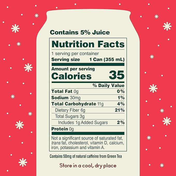 OLIPOP Prebiotic Soda Pop, Vintage Cola, Pantry Pack Packed with Prebiotics, Fiber, and Botanicals, Gluten Free, Vegan, GMO Free, 12oz (12-Cans)