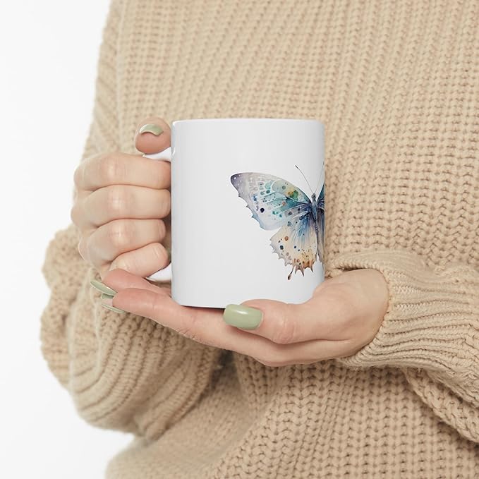 11 OZ Novelty Coffee Mugs - Christmas Gift (Butterfly Theme)