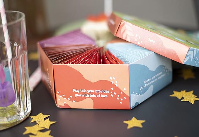 ACORUS | Birthday Gift Tea Set | Natural Tea Hamper Box Gift Set of 6 Flavors | Thoughtful Present for Birthday | Large Selection Box | Tea Gift Sets | 60 Herbal and Fruit Tea Bags Variety Pack
