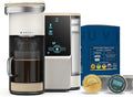 The Bundle | Single-Serve Coffee System | Includes 20 Coffee and Espresso B-Pods Coffee Brewer