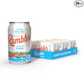 AUTX RAMBLER Sparkling Water, Texas Limestone Mineral Blend, Original Natural Flavor, 12-Ounce Cans, Three 8-Packs (24 Cans)