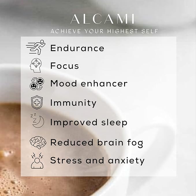 Mushroom Coffee Creamer, 10X Concentrated Extract, with Lion's Mane, Reishi & Cordyceps, Energy & Focus Support, 30 Servings, Premium Supplement Powder