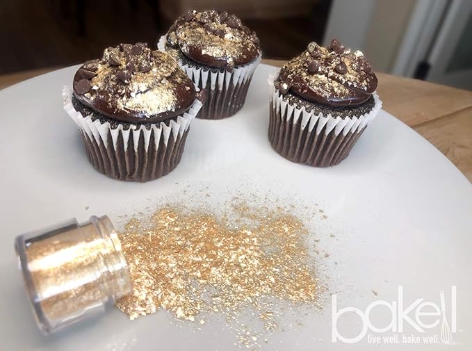 Bakell Leaf Green Tinker Dust - (25g 1x Jar) | Bring a Natural Touch to Your Delicacies with Edible Glitter!