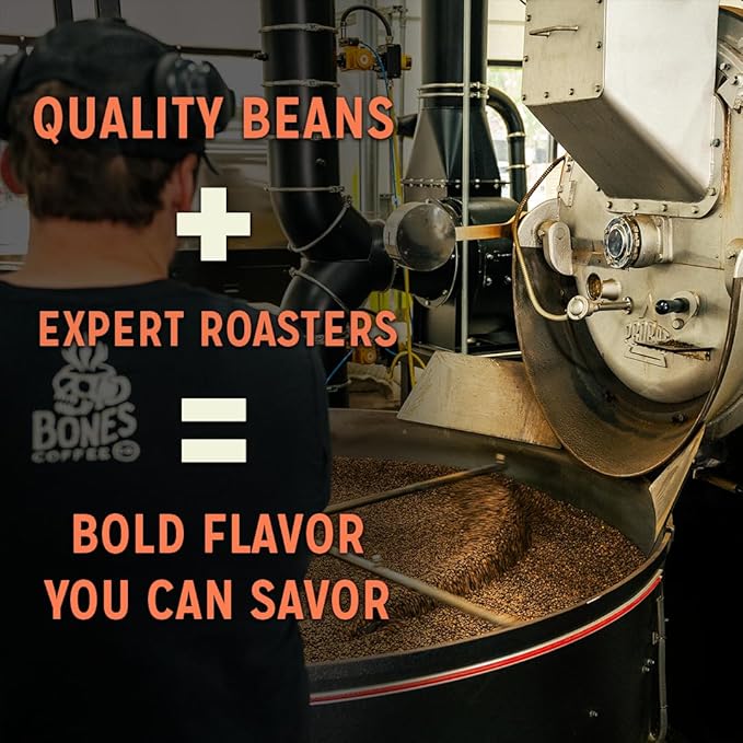 Bones Coffee Company The Nightmare Before Christmas Collector's Box 5 Flavored Coffee Low Acid Medium Roast Arabica Beans Specialty Coffee Gifts For Auto Drip and French Press, 4 oz Pack of 5 Ground