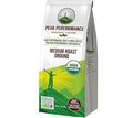 Peak Performance High Altitude Organic Coffee. Fair Trade, Low Acid, Non GMO, and Beans Full Of Antioxidants. Medium Roast Smooth Tasting USDA Certified Organic Ground Coffee Bag