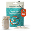 MY RUSTIC ROOTS Gluten Free Sourdough Starter Culture – All Natural & Organic Sourdough Bread Starter - Beginner Friendly - Perfect for Baking Delicious Homemade Artisan Bread, Pizza & More - 12g