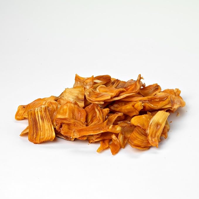 Mavuno Harvest Jackfruit Dried Fruit Snacks | Unsweetened Organic Dried Jackfruit Chips | Gluten Free Healthy Snacks for Kids and Adults | Vegan, Non GMO, Direct Trade | 2 Ounce, Pack of 6