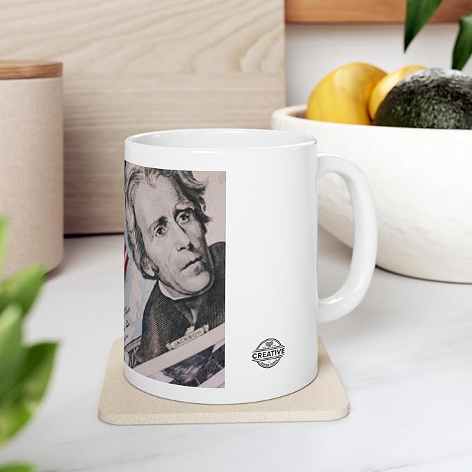 11 OZ Novelty Coffee Mugs - Christmas Gift (American Flag Theme)