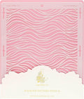 Cake Baking Stencil - Seamless Delicate Pattern for Decorating Tall Double Barrel Cake to Use with Buttercream, Royal Icing, Ganache, Paint, Airbrush (FLO)