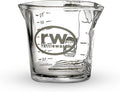 Rattleware 3 oz Espresso Shot Glass Pitcher – Double Spouted Genuine Barista Measuring Cup with Graduations in ml & oz – High-Volume, Commercial-Grade for Swift Espresso Pouring & Precision