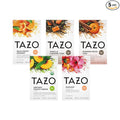 TAZO Tea Bags, Passion, Pumpkin Chai, Vanilla Caramel Chai, Wild Sweet Orange, Peachy Green, 20 CT (1ea) (Variety Pack)