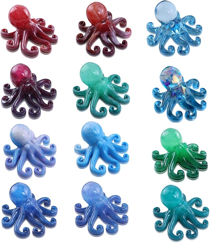 Octopus Resin Mold, Gasusen 2PCS 3D Large Sea Animals Octopus Silicone Molds for Epoxy Resin Casting, Wall Hanging Ornaments, Home Decor, Halloween Christmas Gifts, DIY Craft