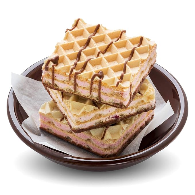 WonderSlim Protein Wafer Snack Bar, Raspberry, 200 Calories, 15g Protein, 0mg Cholesterol (5ct) (Pack of 2)