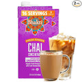 Bhakti Chai Tea Concentrate | Sugar-Free, Organic Fresh Ginger, Black Tea, Spiced, Dairy-Free, Vegan (Pack of 2)
