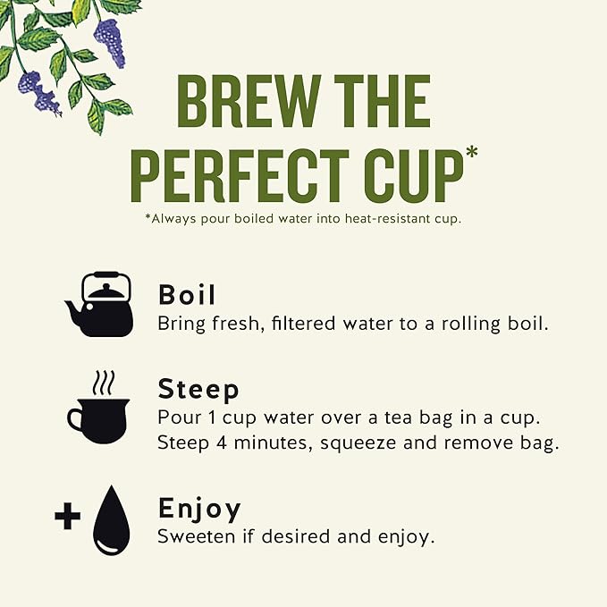 Celestial Seasonings Sleepytime Herbal Tea, Caffeine Free, 20 Tea Bags Box (Pack of 6)