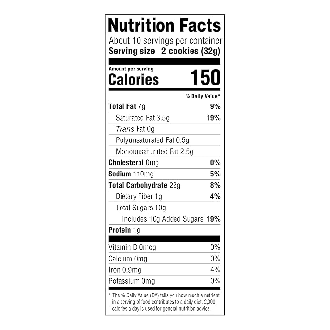 Amazon Grocery, Chunky Chocolate Chip Cookies, 11.75 Oz, Pack of 2 (Previously Happy Belly, Packaging May Vary)