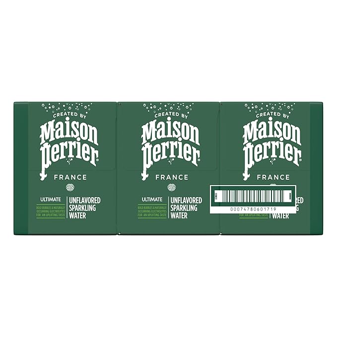 Maison Perrier Ultimate Sparkling Water, 11.15 Fl Oz Cans, 8 Count, 3 Pack