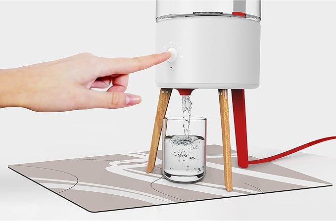 Golener Bar Mat Spill Mat,Counter Protector Absorbent Coffee Maker Spill Mat Under Espresso Maker rug,Heat Resistant Tamping Mat Protects Against Spills Water Proof Kitchen Decor,Use as Cup Mat
