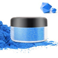 Edible Glitter - 10g Luster Dust Edible Food Grade Coloring Glitter for Cake Decorating, Baking, Drinks - Shimmer Dust Powder, Metallic Color Dusting Powder for Icing, Fondant, Candy, Cookie (Blue)