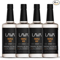 (4-Pack) LAVA Premium Triple Sec Cocktail Syrup, 33.8oz (1-Liter), Made with 100% Sugar, Orange Extract, No Artificial Sweeteners, Flavors, or Colors.
