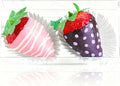 100 Pcs 4.5"x2.2"x2" Clear Chocolate Covered Strawberries Boxes for 2 Macaron Boxes for 4 Mini Cinnamon Roll Box for 4 Small Bakery Treat Boxes for Wedding Christmas Birthday Valentine's