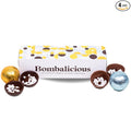 Dallmann Confections Bombalicious Hot Chocolate Bombs - Gourmet Belgian Chocolate Bombs With Mini Marshmallows - Milk & Dark Chocolate | Ideal Gift Theme for Birthday | Parties | New Year (Pack of 4)