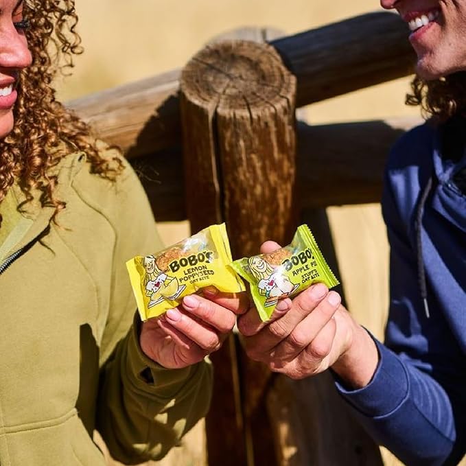 Bobo's Apple Pie Bite, Gluten Free, Non-GMO, Whole Grain Oats, Pack of 30 | Snack Bars | On-the-Go | Made with Simple Ingredients