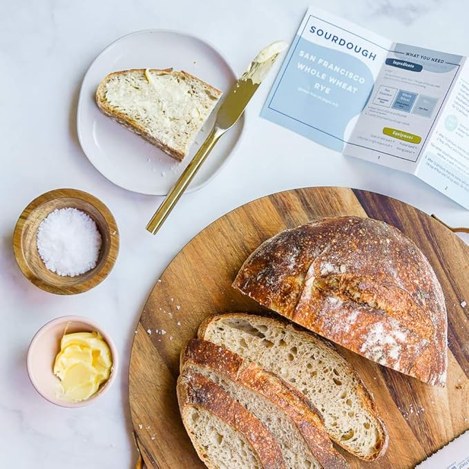 Cultures for Health San Francisco Sourdough Style Starter Culture | Homemade Artisan Bread | Heirloom, non-GMO | Live Culture Bread Mix | Easy to Follow Recipe